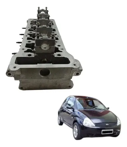 Cabeçote Ford Ka Fiesta 1.0 8v Zetec Rocam Flex 2009 Detalhe