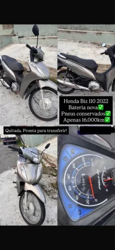 Biz de garagem