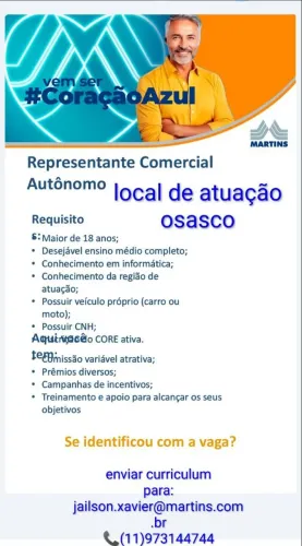 Representante comercial autônomo 