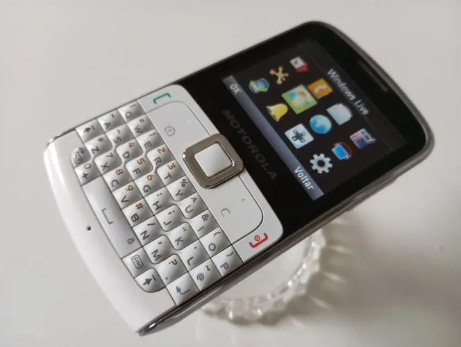 Celular Motorola Motokey Qwerty Classico Rertrô Original Impecável
