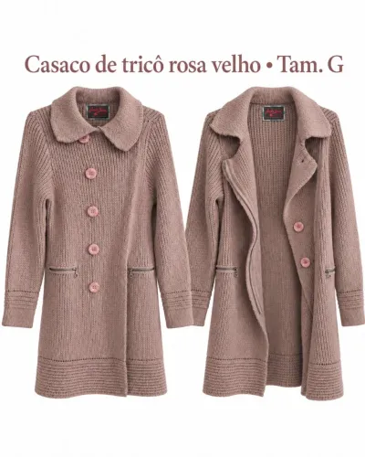 Sobretudo rosa G
