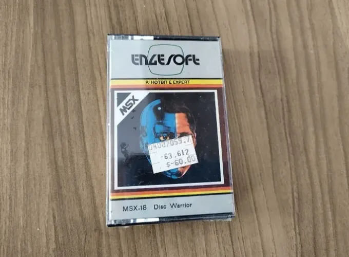 Disc Warrior - Jogo Lacrado Em Fita K7 Para Msx