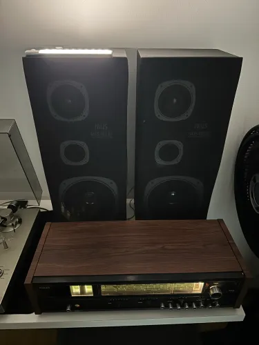 Receiver Philips 745 + Caixas Philips FB125 