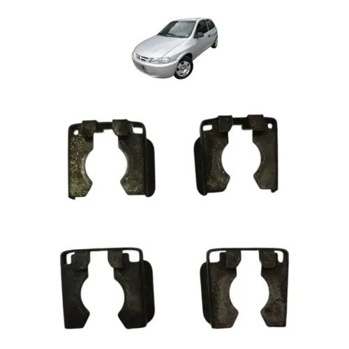 Jogo Grampo Fixação Bico Gm Celta Prisma Corsa Classic 4 Uni
