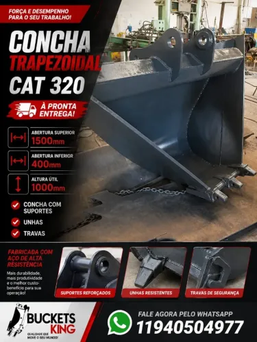 Concha Trapezoidal mod Cat 320