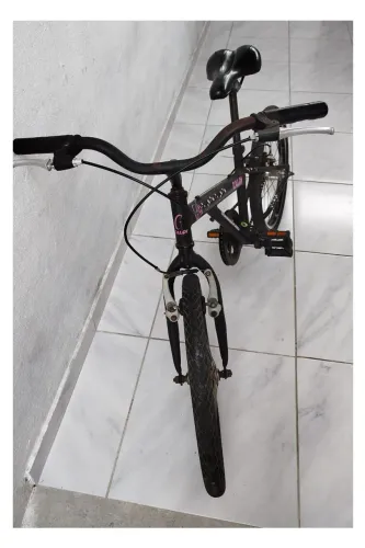 Bicicleta aro 20 Preta infantil menina
