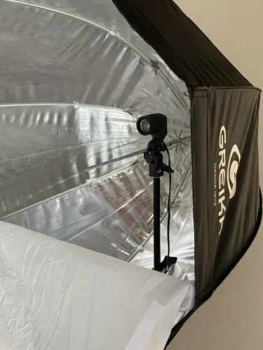 SOFTBOX OCTABOX GREIKA 80CM - USADO (POUCAS VEZES)