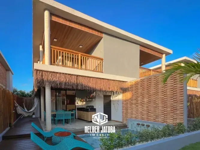 Rota Ecológica dos Milagres | Duplex | 3 Suítes | 159m² | Piscina
