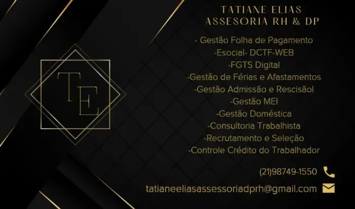 TERCEIRIZAÇÃO DE DEPARTAMENTO PESSOAL