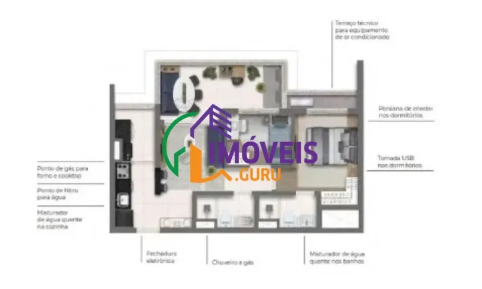 APARTAMENTO - JARDIM GUEDALA - SP