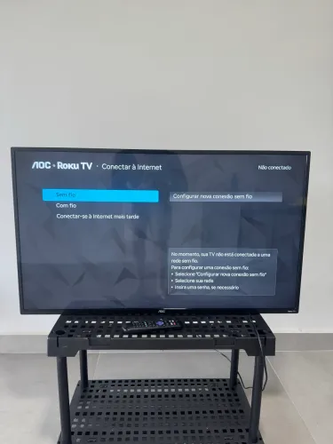 Smart TV 43 | Cheia de aplicativos | Novinha