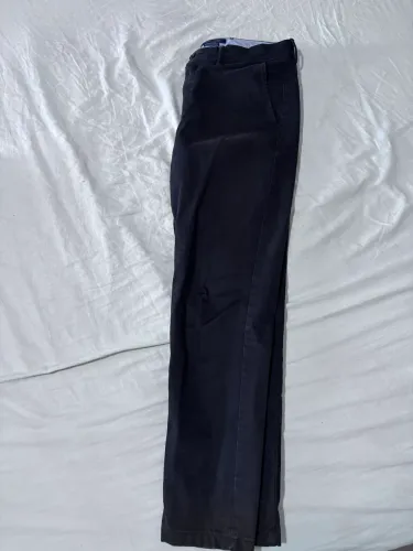 Calça Tommy Hilfiger Slim Fit Stretch Preta Tamanho 42 Semi Nova