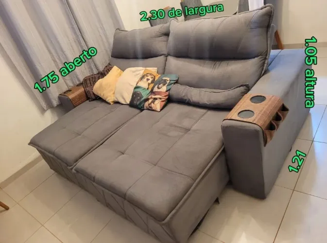 VENDO SOFA RETRATIL NOVO