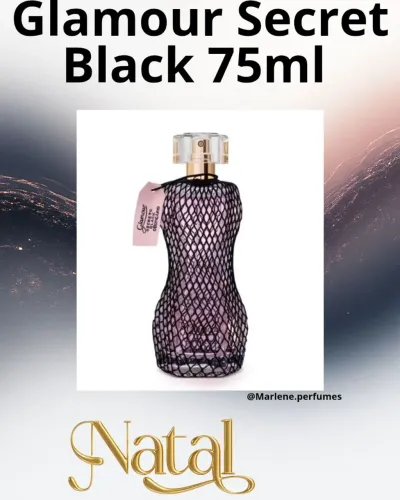 Glamour Secret Black feminino, 75ml O Boticário 