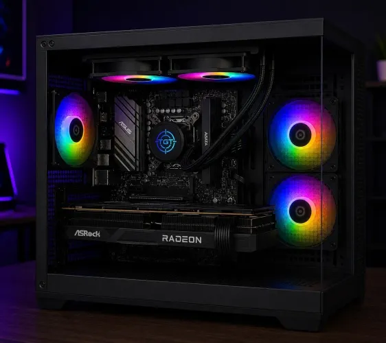 PC Gamer Intel 13ª Geração | i5-13400F | RX 7600 | DDR5 | SSD NVMe