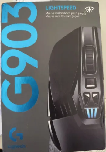 Mouse Gamer Sem Fio Logitech G903 LIGHTSPEED