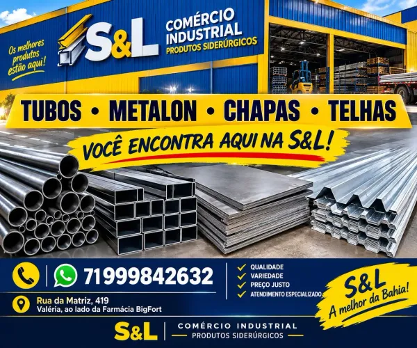 S&L COMÉRCIO INDUSTRIAL PRODUTOS SIDERÚRGICO