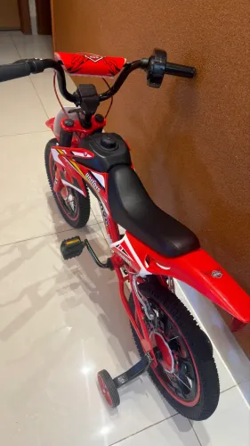 Bicicleta infantil motocross