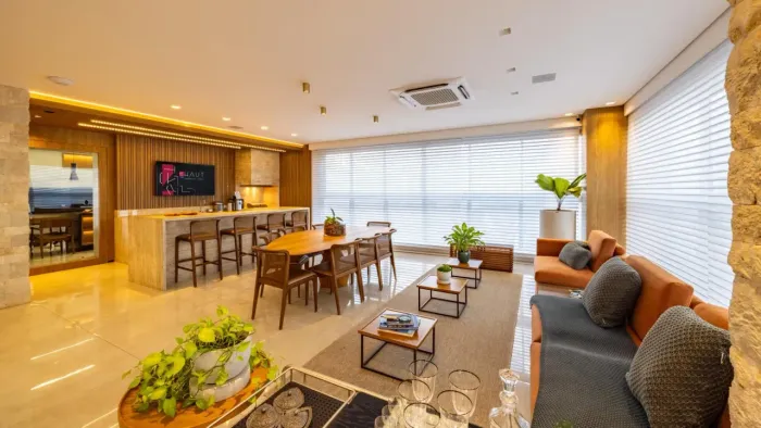 Apartamento no Kingdom Park com 482 m², 4 suítes e vista 180°