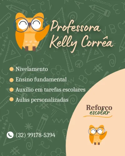 Aula de reforço escolar