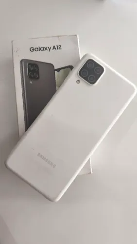 Samsung A12 64gb - branco (com caixa!)