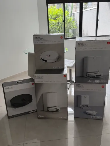 Aspiradores inteligentes robôs vacuum xiaomi - novos