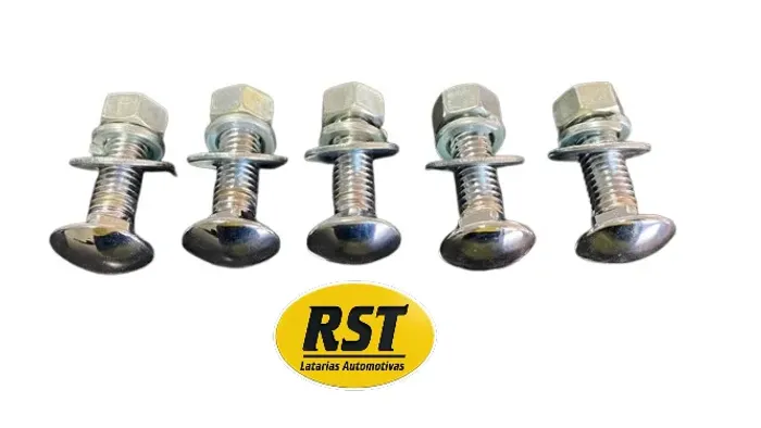 Kit Parafuso Para-choque 5 Peças Chevrolet 3100 / Boca de Sapo / Boca de Bagre / Gmc 47-54