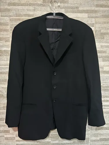 Blazer de lã vintage Armani Collezioni 42r