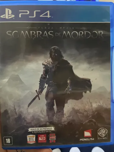 Jogo PS4 Sombras de Mordor