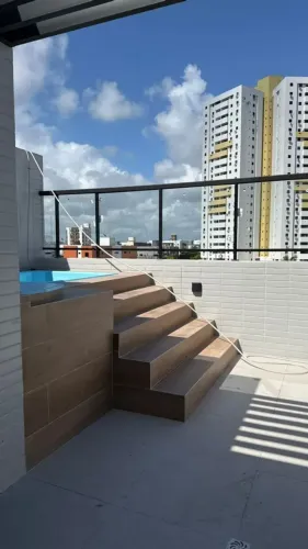 Cobertura Duplex Aeroclube C/104m² 2 Quartos, 1 Suíte, Varanda 01 Vaga C/Piscina Privativa