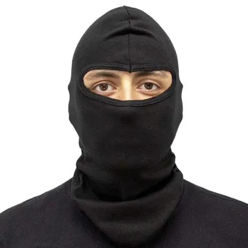 Touca ninja Balaclava em Coton