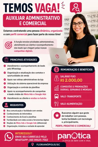 Contrata se auxiliar administrativo