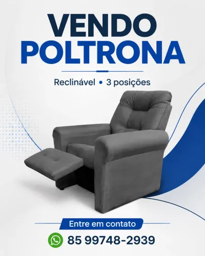 Poltrona reclinável