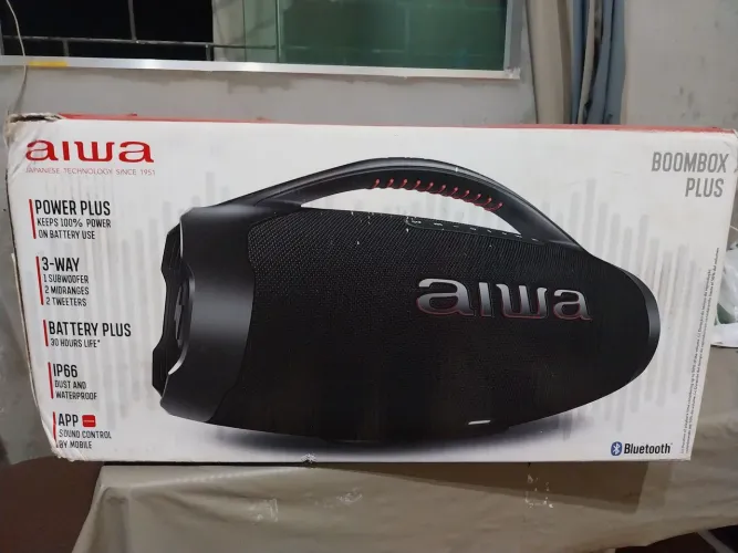 Caixa de som aiwa