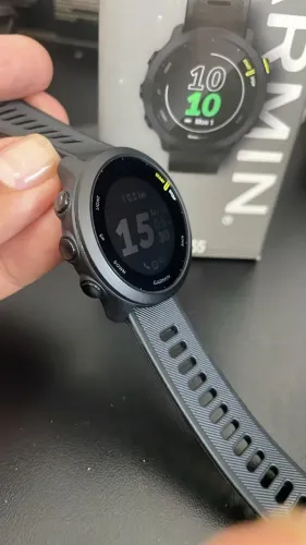 Garmin Relógio Forerunner 55 com Monitor Cardíaco de Pulso e GPS
