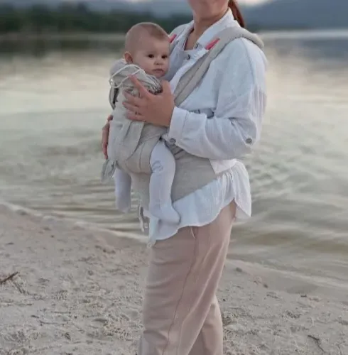 Mochila porta bebe, canguru