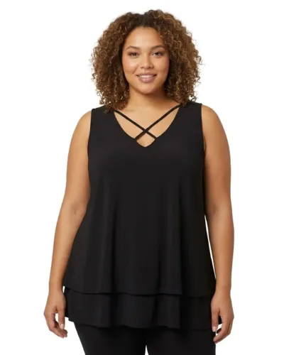 Blusa Feminina Preta Plus Size GG - Marca Talento - Impecável