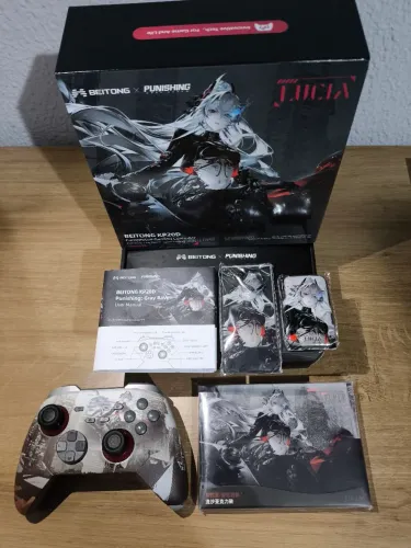 Controle BEITONG KP20D Elite - Edição Limitada Punishing Gray Raven