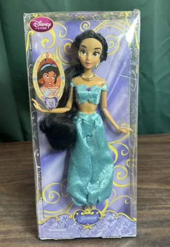 BONECA BARBIE JASMINE ALADIM NOVA DISNEY STORE ITEM RARO