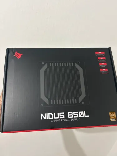 Fonte Nidus 650W 80plus bronze 