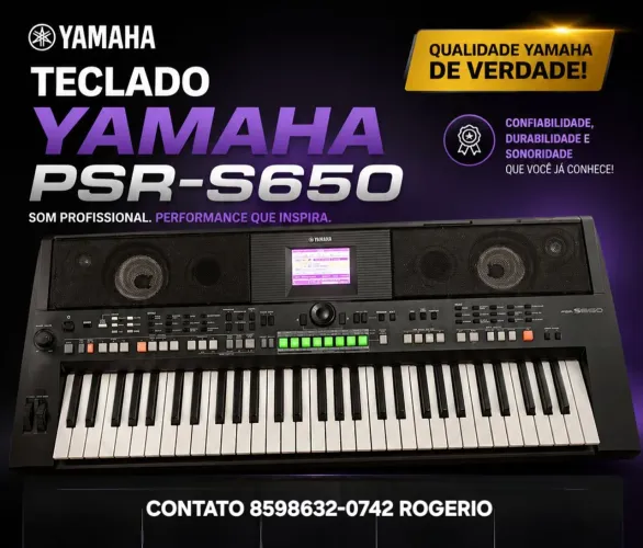 TECLADO YAMAHA S650 