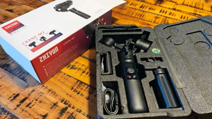 Estabilizador Zhiyun Crane M2 3 Eixos Gimbal Câmera ou Celular