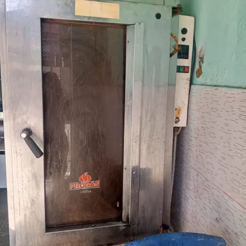 Forno turbo, a gás com 12 assadeiras