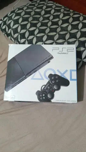 Vendo vídeo game PS2 completo impecável 