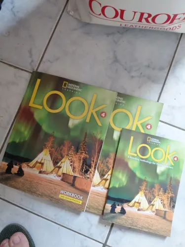 Coleção de inglês Look 4, national geographic