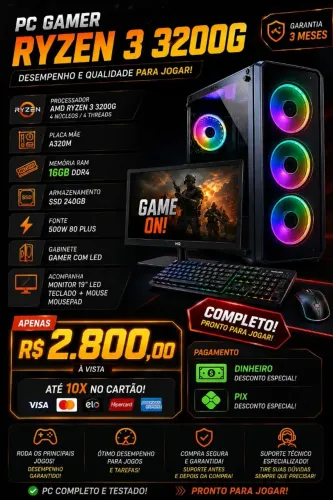 Pc gamer barato