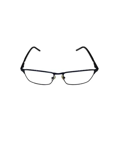BSV77069 Armação Óculos De Grau Exclusive Azul Metálico C/ Haste
