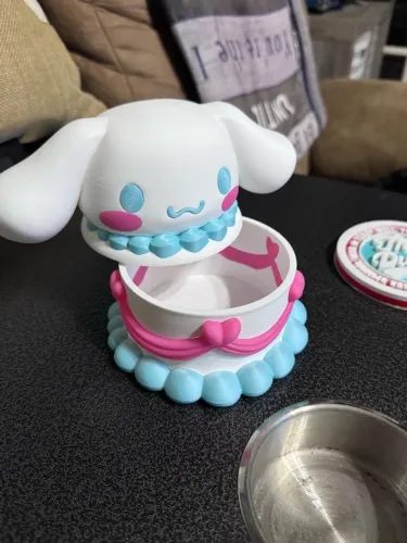 mini caixa cinnamoroll