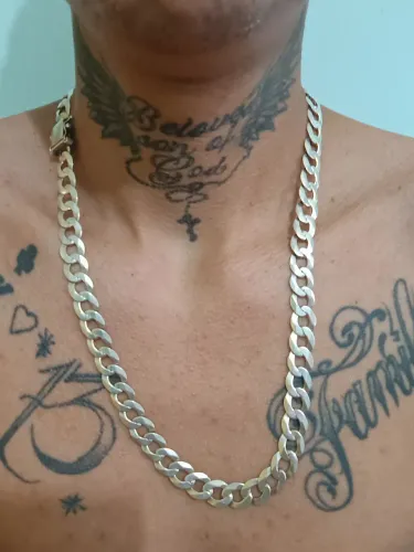 Prata 925 maciça 61cm