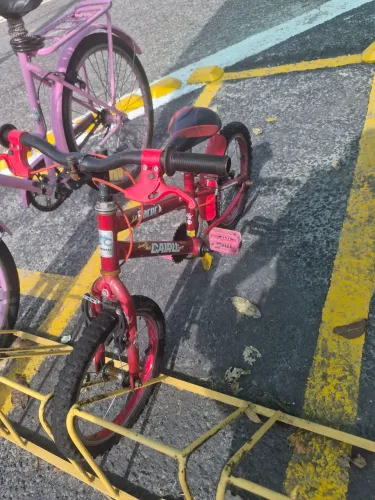 Bicicleta infantil. Até 6 anos.